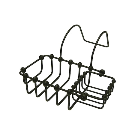 Kingston Brass 7" Swivel Soap And Sponge Holder, Oil Rubbed Bronze CC2175